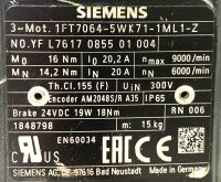 Siemens 1FT7064-5WK71-1ML1-Z Servomtor 1FT70645WK711ML1Z