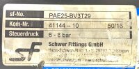 Schwer Fittings PAE25-BV3T29 6-8 bar