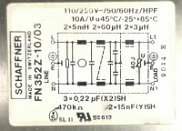 SCHAFFNER FN352Z-10/03 Netzfilter