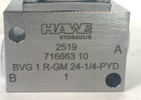 HAWE BVG 1 R-GM 24-1/4-PYD Hydraulikventil 716663
