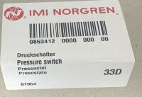 NORGREN 33D Druckschalter 0863412