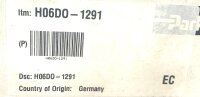 Parker H06D0-1291 Zwischenplatte H06D01291