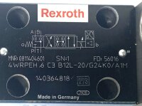 Rexroth 4WRPEH 6 C3 B12L-20/G24K0/A1M Steuerventil Ventil...