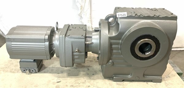 SEW 0,55 Kw 3,3 min SA87 R57 DAS90S4/TF/IS Getriebemotor Gearbox 50 Hz