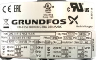 GRUNDFOS CM1-2 A-R-I-E-AQQE J-A-A-N Kreiselpumpe Pumpe...