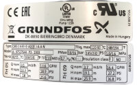 GRUNDFOS CM3-2 CM3-2 A-R-I-E-AQQE J-A-A-N Kreiselpumpe Pumpe 50/60 Hz