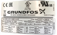 GRUNDFOS CM3-2 CM3-2 A-R-I-E-AQQE J-A-A-N Kreiselpumpe...