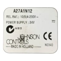 Johnson Controls A27A1N12 Thermostat Temperaturregler