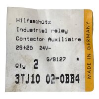 Siemens 3TJ10 02-0BB4 Hilfsschütz Schütz...