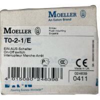 MOELLER T0-2-1/E Ein-Aus-Schalter 024639