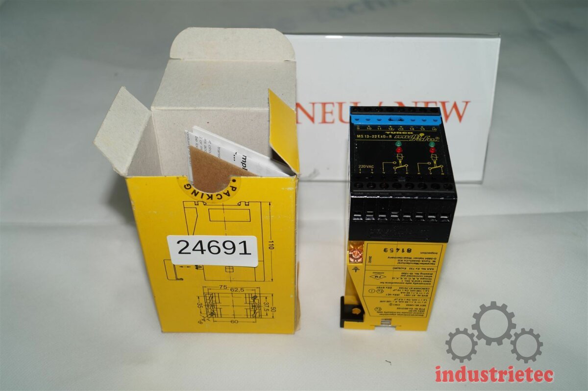 TURCK MS 13-22 ExO-R Schaltverstärker MS1322ExOR, 250,00