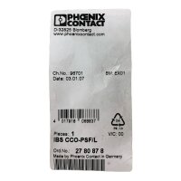 Phoenix Contact IBS CCO-PSF/L CONNECTOR 2780878