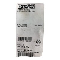 Phoenix Contact IBS CCO-R/L CONNECTOR 2759883