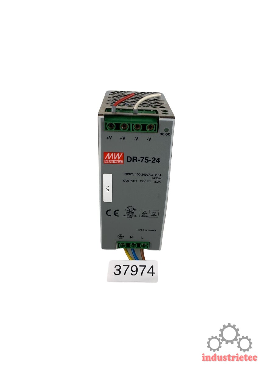 MEAN WELL DR-75-24 Netzteil Stromversorgung, 20,00