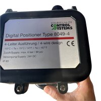 Control Systems 8049-4 Digital Positioner Kontrollsystem