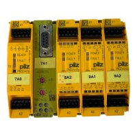 KOMPLETT SET Pilz PNOZmo4p 773536 Erweiterungsmodul