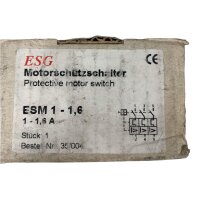 ESG ESM1-1,6 Motorschutzschalter