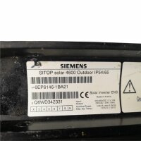 NICHT GETESTET! Siemens SITOP SOLAR 6EP6146-1BA21 Power...