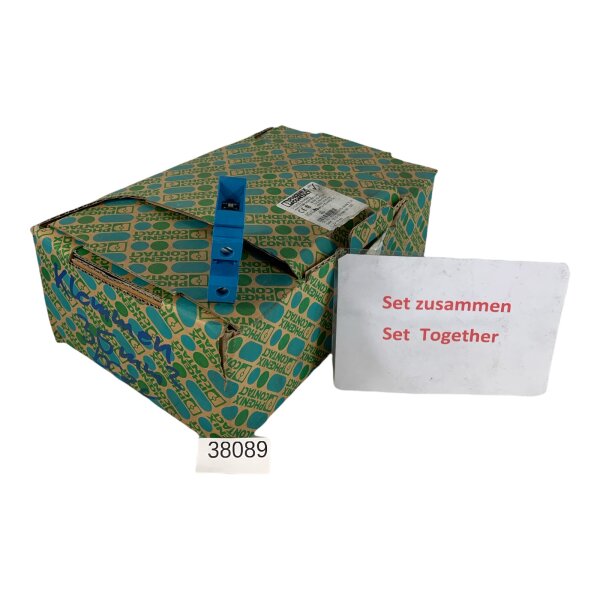 49 Stk als SET! Phoenix Contact UT 35 BU Reihenklemme Klemme 3044238
