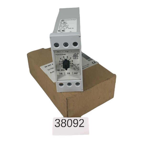 E.Dold & Söhne MI 957 AC50/60Hz Zeitrelais Relais 230V 0,15-3s
