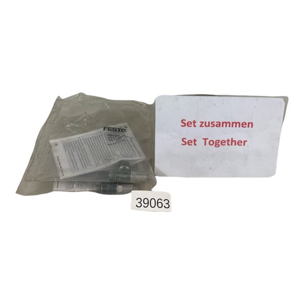 SET Inhalt 2Stk! Festo HGL-1/8-B 530030 Rückschlagventil Ventil