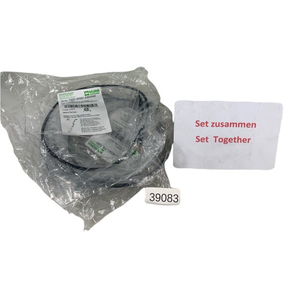 SET Inhalt 5Stk! Murr Elektronik 7000-40561-6300060 Sensor-Aktor-Kabel 37415