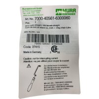 SET Inhalt 5Stk! Murr Elektronik 7000-40561-6300060 Sensor-Aktor-Kabel 37415