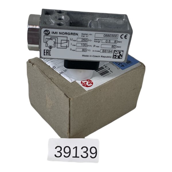 NORGREN 0880300 Druckschalter Schalter 43213 0,5-8bar