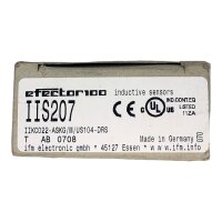 IFM efector100 IIS207 Inductiver Sensor IIKC022-ASKG/M/US104-DRS