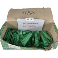 SET INHALT 18 STÜCKE Phoenix Contact PC 4/8-STF-7,62...
