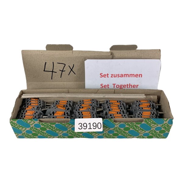 SET INHALT 47 STÜCK Phoenix Contact MTK-LOEL Durchgangsklemme Reihenklemme Klemme 3107010