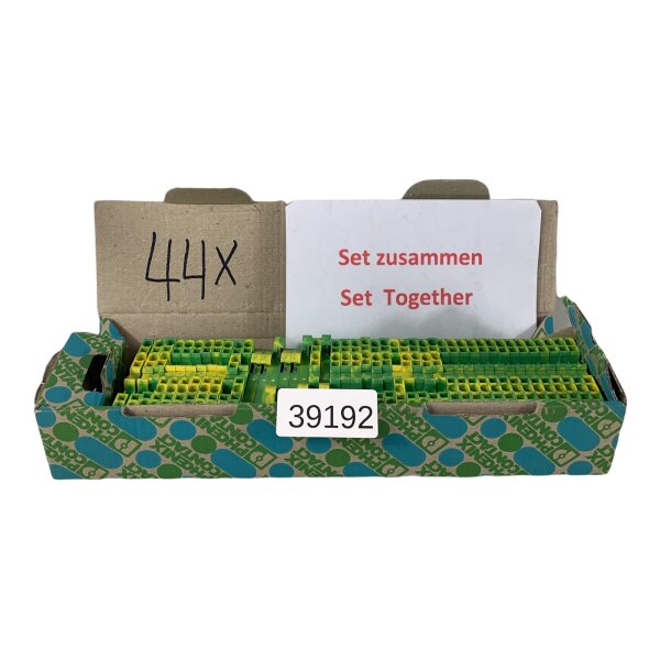SET INHALT 44 STÜCK Phoenix Contact ST 2,5-TWIN-PE Schutzleiterklemme 3031267