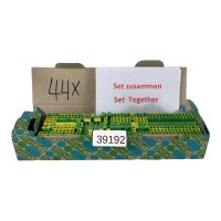 SET INHALT 44 STÜCK Phoenix Contact ST 2,5-TWIN-PE Schutzleiterklemme 3031267