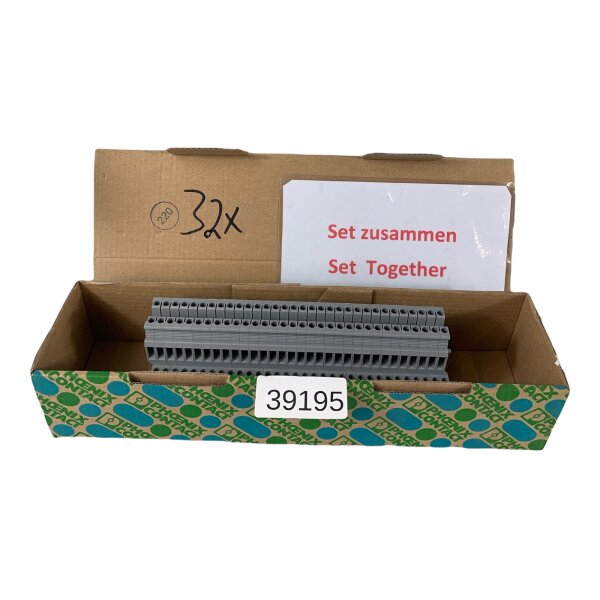 SET INHALT 32 STÜCK Phoenix Contact UKK 3 Diodenreihenklemme 1923021