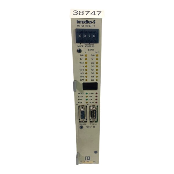 Phoenix Contact INTERBUS IBS S5 DCB/I-T Anschaltbaugruppe 2758156 Platine