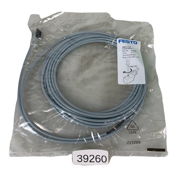 FESTO KMYZ-9-24-5-LED-PUR-B Steckdosenkabel 193689