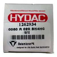 HYDAC 1262934 0060 R 020 BN4HC Filterelement Filter