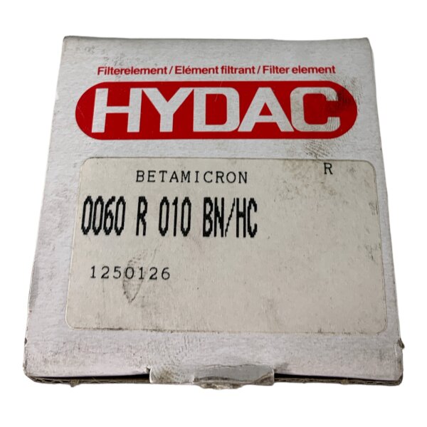 HYDAC 0060 R 010 BN/HC Filterelement Filter 1250126