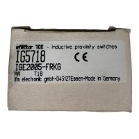IFM efector 100 IG5718 Induktiver Sensor IGE2005-FRKG
