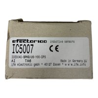 IFM IC5007 ICE3040-BPKG/US-100-DPS Induktiver Sensor