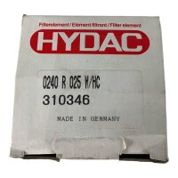 HYDAC 0240 R 025 W/HC Filterelement Filter 310346
