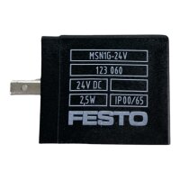 FESTO MSN1G-24V Magnetspule 123060 24V DC 2,5W