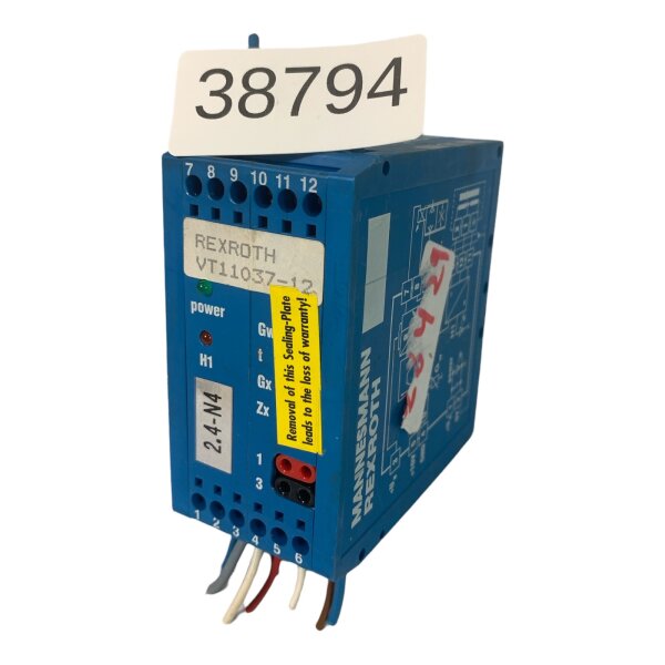 Mannesmann Rexroth VT11037-12 Verstärker Modul VT1103712