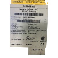 SIEMENS 6SE7015-0EP50-Z Masterdrives MC Umrichter