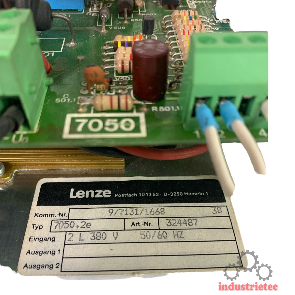 Lenze 7050.2e 324487 Controller Board Card, 450,00