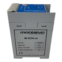 Montalvo 11506068 M-3224ce Load cell Amplifier 24VDC