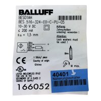 BALLUFF BES01AH BES 516-324-EO-C-PU-05...