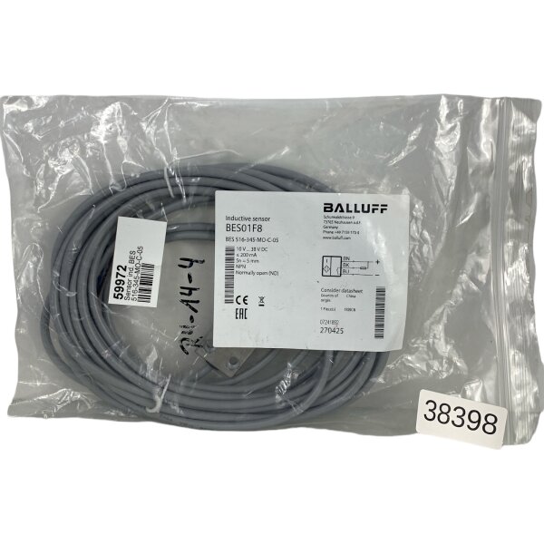 BALLUFF BES01F8 BES516-345-M0-C-05 Induktiver Sensor