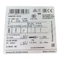 SIEMENS 3RA6120-1EP33 Controller