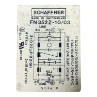 Schaffner FN 352Z-10/03 Netzfilter